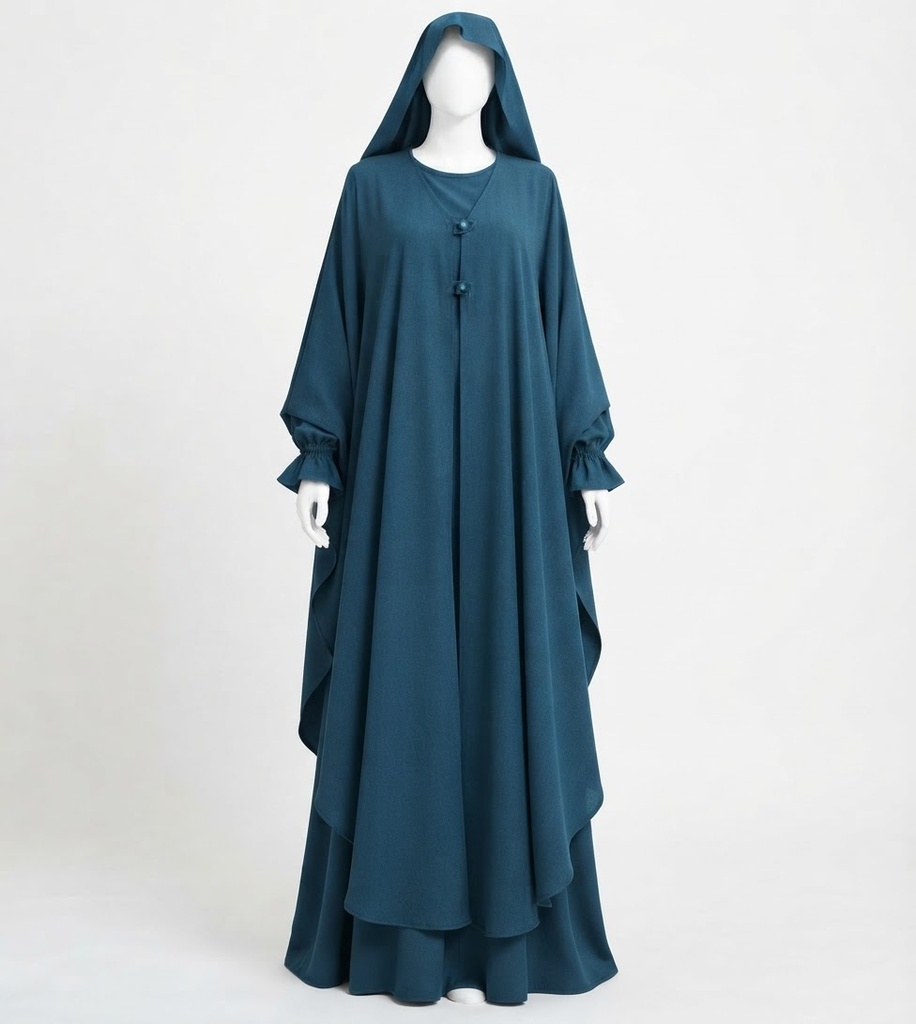 [alsau 6005-1301] طقم مغربي - alsau 6005 (اسود)